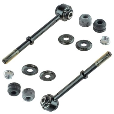 TRQ Front Driver and Passenger Side Sway Bar Link Set 2 Piece