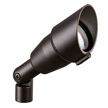 Kichler 12V Landscape Spotlight Light, Textured Bronze
