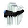Wera 05022130001 950/9 L HEX-PLUS HF 1 L-KEY SET METRIC CHROME-PLATED WITH HOLDING FUNCTION 9 PIECES