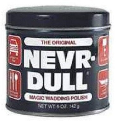 NEVR DULL Original Nevr-Dull Model L 5 oz Magic Wadding Metal Polish - Quantity 2