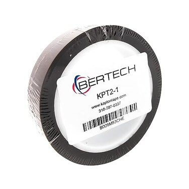 Bertech High-Temperature Kapton¿½ Tape, 2 Mil Thick, 1 Inch x 36 Yards - UL Recognized