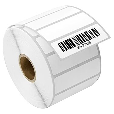 OfficeSmartLabels 2.25" x 0.75" Direct Thermal Label, 4 Rolls, 1700/Roll
