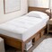 Bare Home Microplush Reversible Mattress Topper ,Twin XL