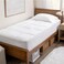 Bare Home Microplush Reversible Mattress Topper ,Twin XL