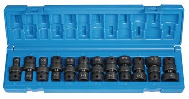 Grey Pneumatic ,1212U3/8" Drive 12-Piece 6-Point Socket Set