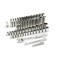 GEARWRENCH 56 Pc 3/8" Dr 6 Pt 120XP„SAE/Metric Mechanics Tool Set80550P