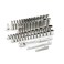 GEARWRENCH 56 Pc 3/8" Dr 6 Pt 120XP„SAE/Metric Mechanics Tool Set80550P