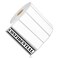 OfficeSmartLabels 4" x 1" Removable Direct Thermal Labels