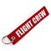 Rotary13B1 FLIGHT CREW - Red/White - 1 piece Keychain