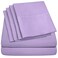 Sweet Home King Size Bed Sheets - 6 Piece 1500 Supreme Collection Fine Brushed Microfiber Deep Pocket King Sheet Set Bedding - 2 Extra Pillow Cases, Great Value, King, Lavender