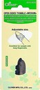 Clover Metal Open-Sided Thimble, Medium