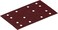 Festool 499050 Rubin 2 P120 Grit RTS ,80x133mmRectangular Abrasive Sanding Sheets, 50-Pack