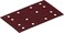 Festool 499050 Rubin 2 P120 Grit RTS ,80x133mmRectangular Abrasive Sanding Sheets, 50-Pack