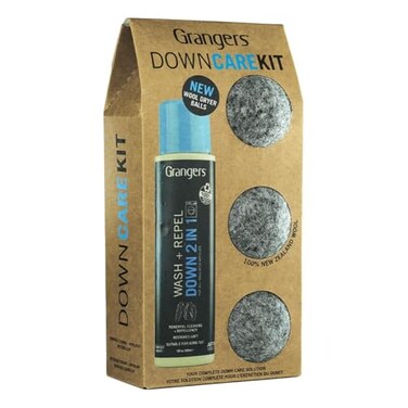 Granger's Grangers Down Care Kit ,Includes 3 Wool Dryer Balls