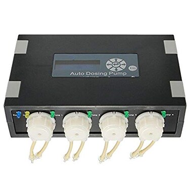 Jebao Programmable Auto Dosing Pump DP-4, Black