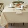 Benson Mills Textured Tablecloth ,Cameron Flax 60 x 104