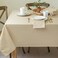 Benson Mills Textured Tablecloth ,Cameron Flax 52 x 70