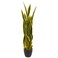 Nearly Natural 4 ft Artificial Sansevieria Snake Plant House Corner Decor