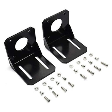 Gikfun Stepper Motor Mounting Bracket, 42mm Fixed Bracket with ScrewsNuts DIY ,Pack of 2 SetsEK1935