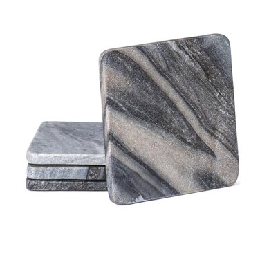 Thirstystone 4 Pack Natural Marble Coasters