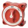 Blue Sea Systems e-Series Battery Switch Single Circuit, On/ Off, 48V DC, 350 A, Red, 9003e