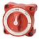 Blue Sea Systems e-Series Battery Switch Single Circuit, On/ Off, 48V DC, 350 A, Red, 9003e