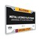 Desert Cactus Arizona State Sun Devils License Plate Frame ,Alumni- Yellow