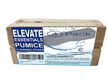 Elevate Essentials Pumice Stone Scouring Stick ,4 pack