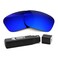 IKON LENSES Replacement Lenses For Von Zipper Elmore - Polarized ,Deep Blue Mirror