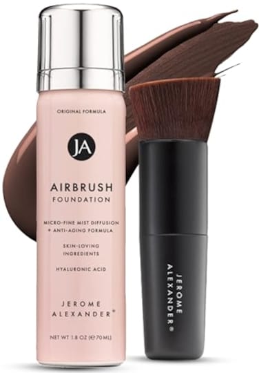 Jerome Alexander Magic Minerals Airbrush Foundation 2pc Set - Dark Espresso