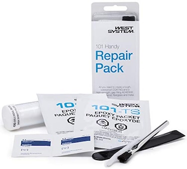 West System 101 Handy Repair Pack, Epoxy Starter Kitfor Quick Repairs