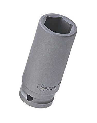 Genius Tools 467826 1/2" Dr. 13/16" Deep Impact Socket