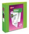 Avery Durable View 3 Ring Binder, 2" Slant Rings, 1 Chartreuse Binder