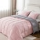 KASENTEX Queen Comforter Set, Reversible,Goose Down Alternative,All Season