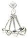 Basic Spirit Pewter Heart Measuring Spoons w/Hook