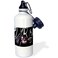 3dRose Harley-DavidsonMotorcycle Water Bottle, White