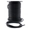 CleverDelights Solid Rubber Cord - 1/2" Diameter - 5 Feet - Buna 70 Durometer - Black - 0.5" Round