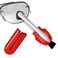 Peeps Lens Cleaner, Glasses Cleaning Tool, Injected Red, 1 Count