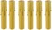 Creative Hobbies4 Inch Tall Antique Look Drip Candle Socket Covers Candelabra Base - 6 Pack