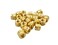 initeq [] 1/4"-20 Brass Threaded Heat Set Inserts for 3D Printing ,20 Pack, Short
