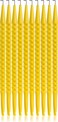 Jonard Tools JIC-22035NT/10 Yellow Nylon Probe Pick Spudger with L-Shaped