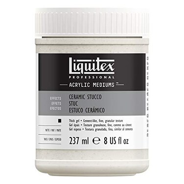 Liquitex Professional Effects Medium, 237ml ,8-oz, Ceramic Stucco