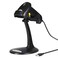 WoneNice Hands-Free USB Barcode Scanner with Stand for School Book Checkout