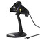 WoneNice Hands-Free USB Barcode Scanner with Stand for School Book Checkout