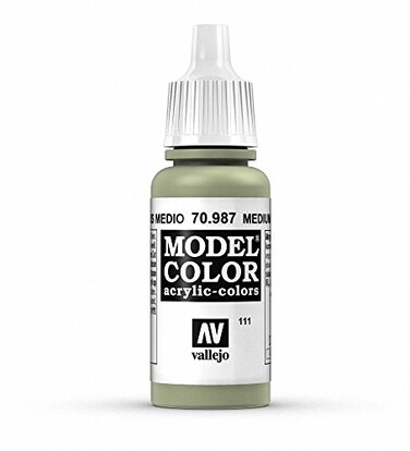 Vallejo Acrylic Paint, Medium Grey