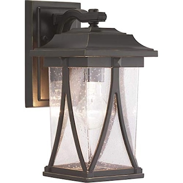 Progress Lighting Abbott Outdoor Wall Light, Antique Bronze