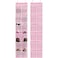 Simple Houseware 12 Pockets Large Over Door Shoe Organizer, 2 Pack, Pink