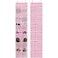 Simple Houseware 12 Pockets Large Over Door Shoe Organizer, 2 Pack, Pink
