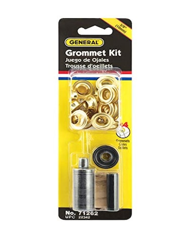 General Tools General 71262 3/8" Brass Grommet Kit 12 Count