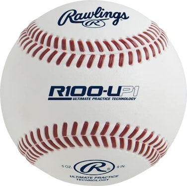 RawlingsULTIMATE PRACTICE TECHNOLOGY BaseballsR100-UP1High SchoolPractice Use12 Count
